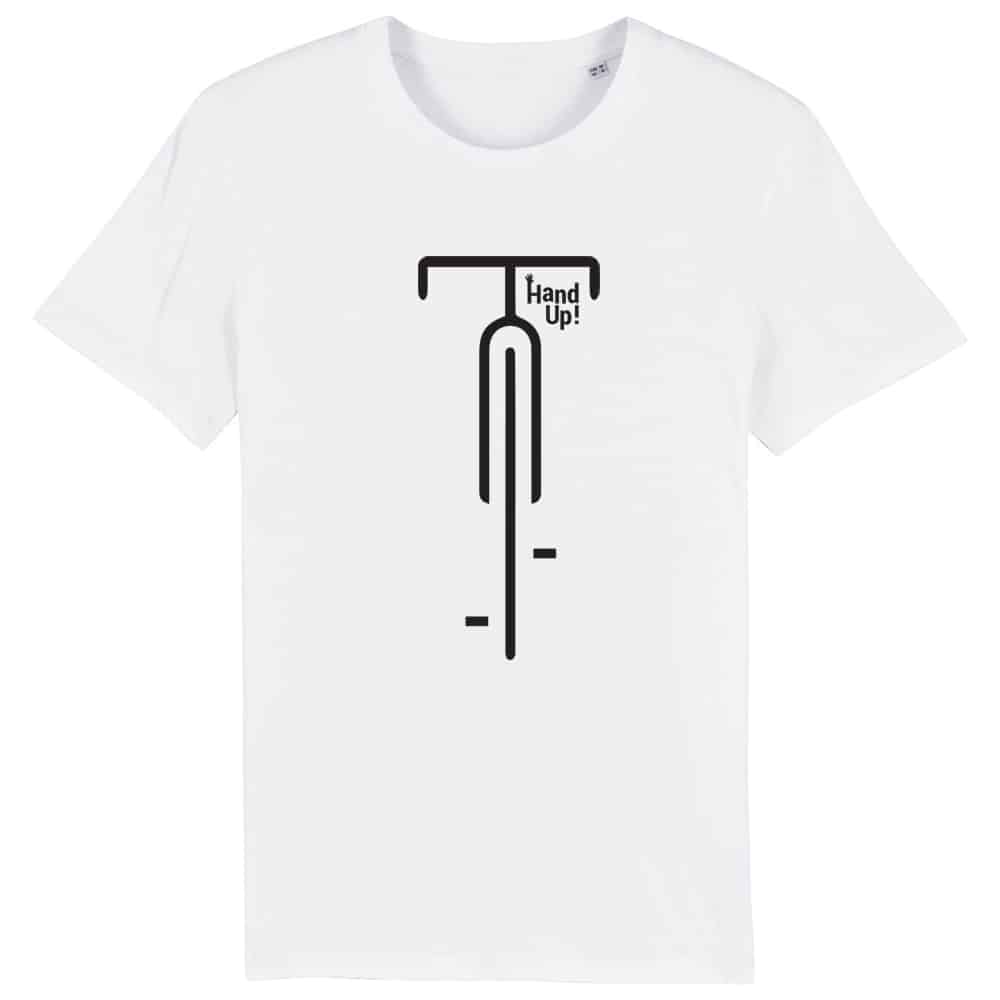 T-shirt Packshot homme Bicycle blanc