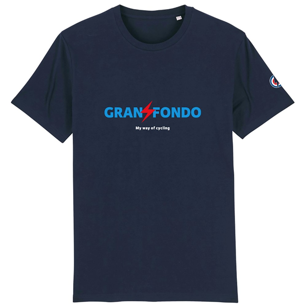 T-Shirt Granfondoteam Logo Navy