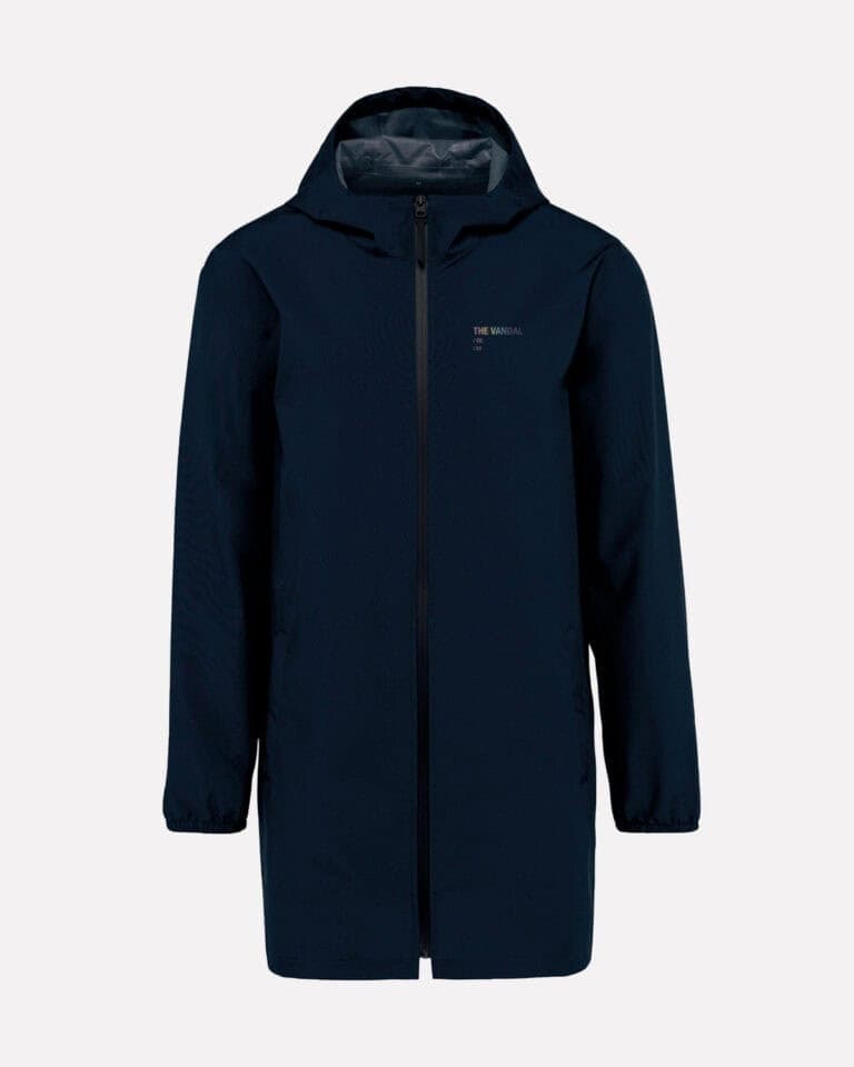 Regenjas Navy