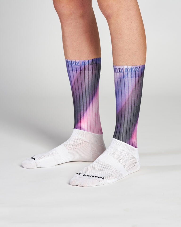 Purple Aero Sokken