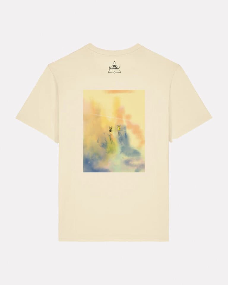 Yellow wash T-shirt